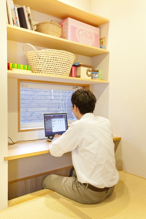 小さいけど居場所のたくさんある家