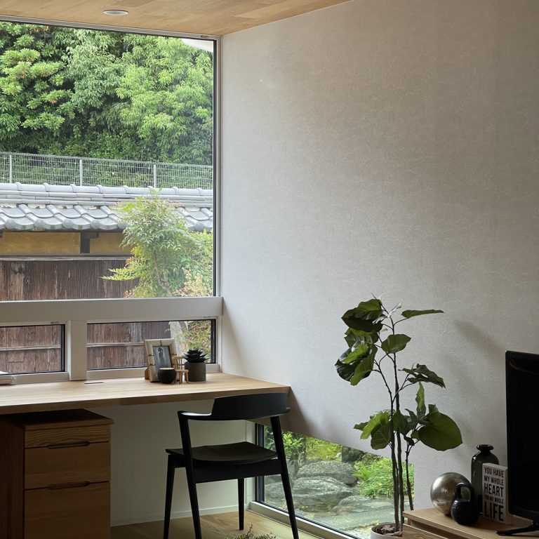 新旧が調和する家